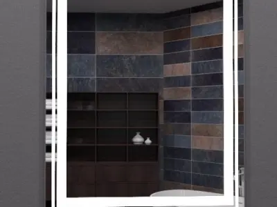 Illuminated Mirror 5 3D model