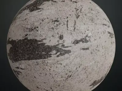 Rusty Metal With Caps PBR Seamless Texture