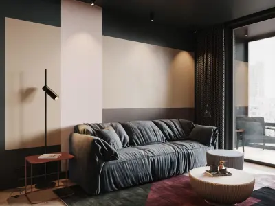 apartment interior scenes     3D model 15