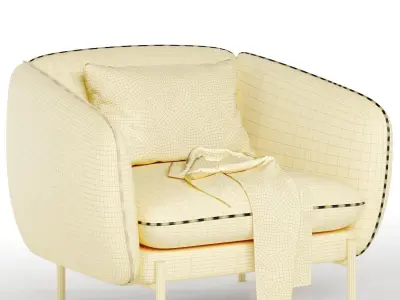 NOT SOFA Armchair by True Design 3D model