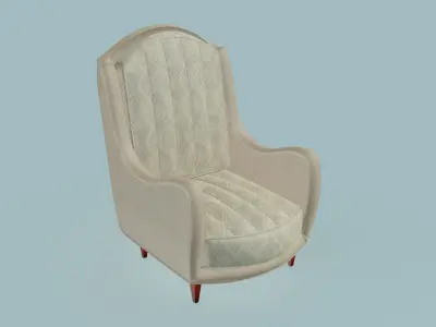 October Armchair 3D model