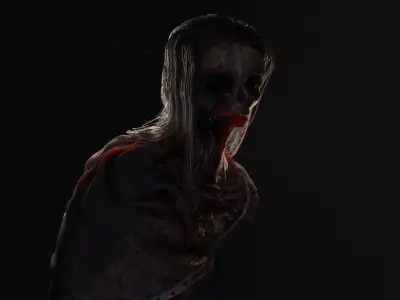 Ghost Demon Model for Blender 3D model