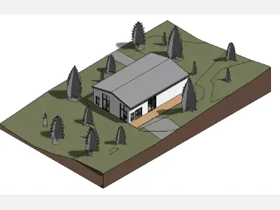 Audiences - Revit 3D model