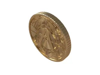 Aave Coin v5 003 3D model