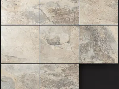 Yurtbay Seramik Key Stone Cream 330x330 3D model