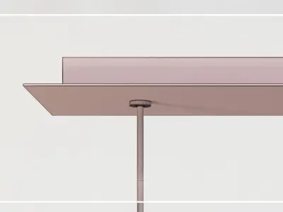 VOLUME SQUARE PENDANT 3 3D model