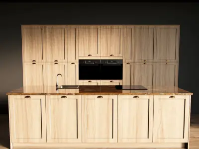 38-Kitchen2 texture 4 3D model