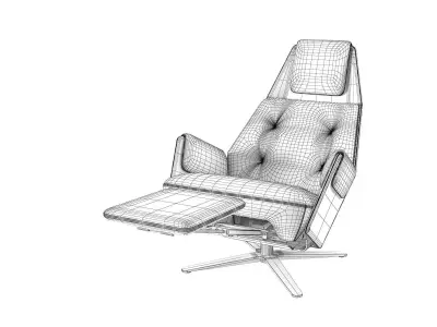 1717 Mesh 806 Armchair 3D model