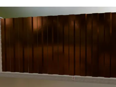 Wall Material of Art Low-poly 3D model
