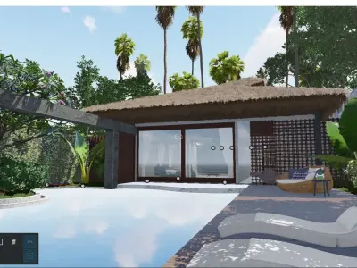 SCENE LUMION 11 5 AND ABOVE POOL BY YOGA4ARCH 3D model