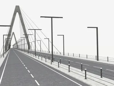 Bridge 3D model