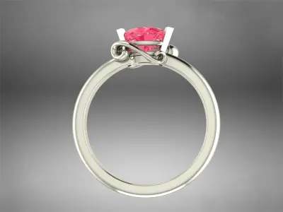 Ring boutique Marquis 3 3D print model