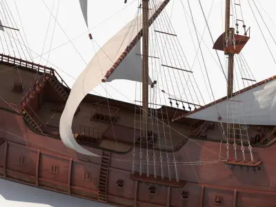  Spanish Galleon Ship 