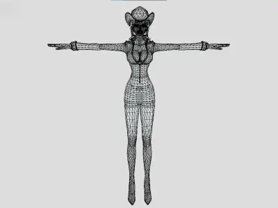 Nico Robin - One Piece - Pirate Warriors Low-poly 3D model