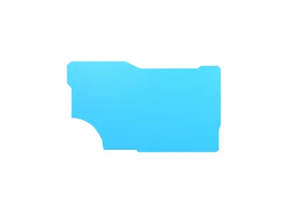 UHD High tech Graphical Interface v9 003 Low-poly 3D model