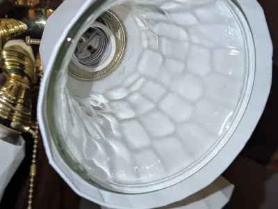 Crystal Ceiling Fan Light Covers Bell shade Light Diffuser 3D print model