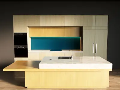61-Kitchen1 texture 6 3D model