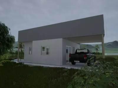 Single family Home 3D model