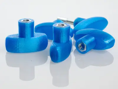 Butterfly nut for M5 Free 3D print model