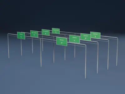 Props Pack 3D Assets Low-poly 3D model