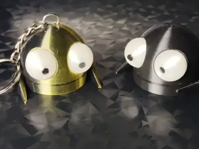 REPO ROBOT keychain  3D print model