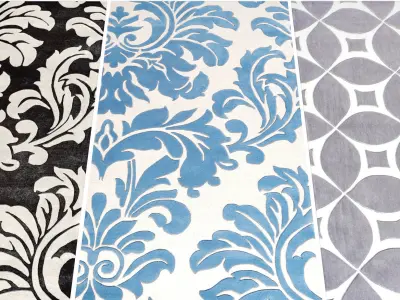 Carpet collection 12 3D model