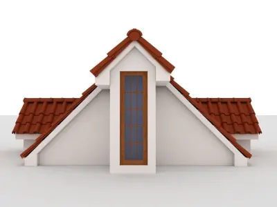Roman Roof 3D model