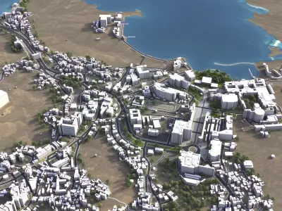 Muscat Low-poly 3D model