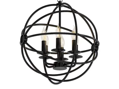Zamok chandelier 3D model