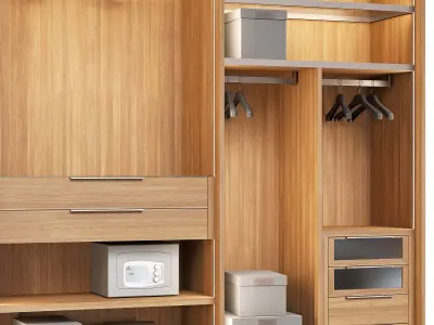 Lema wardrobe Naica by Cairoli and Donzelli 3D model
