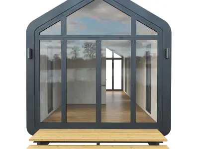 Barn House 08 3D model