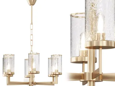 Kelly Wearstler LIAISON ONE TIER Chandelier 7 by lalume 3D model