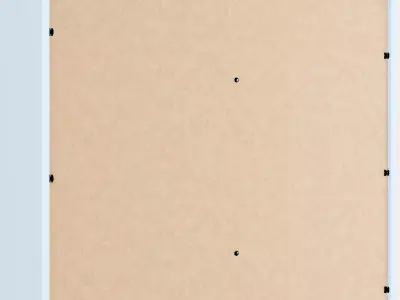 VIHALS Cabinet with sliding glass doors 3D model