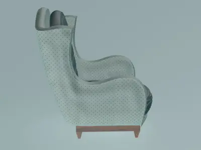Prada armchair Free 3D model