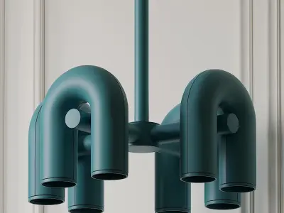 CIRKUS CHANDELIER SMALL Pendant 3D model