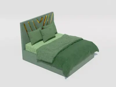 Galaxy Maelin Bed 3D model