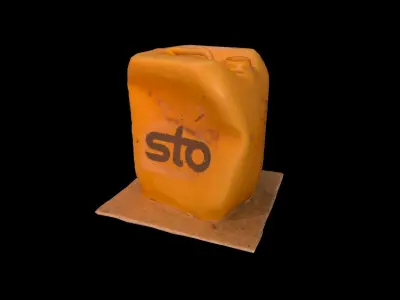 Jerrycan sto box 3D model