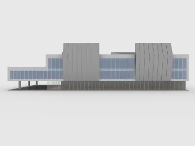 Office 4 Building 3D model