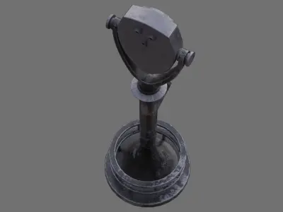 Tower Viewer 1B Low-poly 3D model