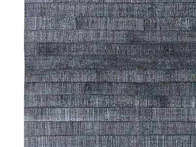 ARASHI HAND-KNOTTED WOOL RUG 3D model