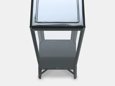 FABRIKOR Glass-door cabinet 2 Low-poly 3D model