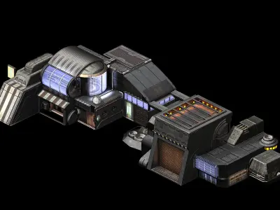 Titan-Small Base Bar - Repair Shop 3D model