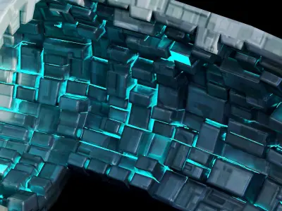 Space Station Lowpoly Game Ready PBR Low-poly 3D model