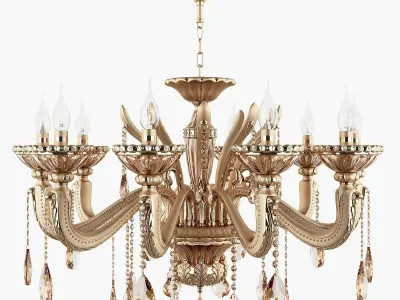 698102 Alzata Osgona Chandelier 3D model