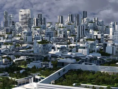 Future City 2020 C 3D model