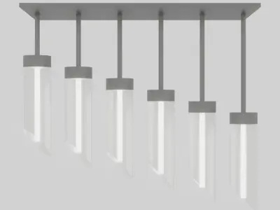 modern lights   3D model