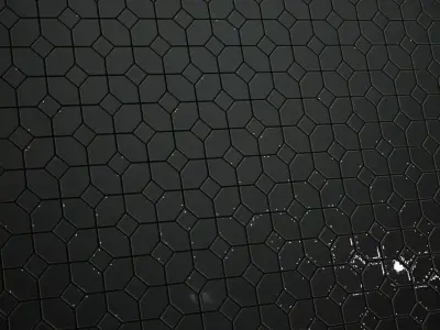 Sci-fi Wall PBR Seamless Texture