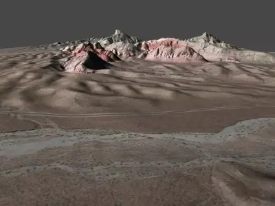 Red Rock Canyon 3D model