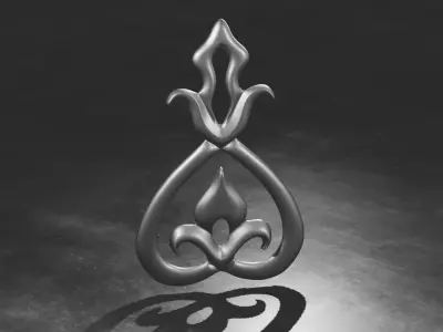 wood carving Decor 3D print model