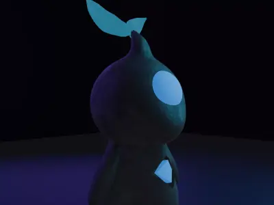 Void Sprout Low-poly 3D model